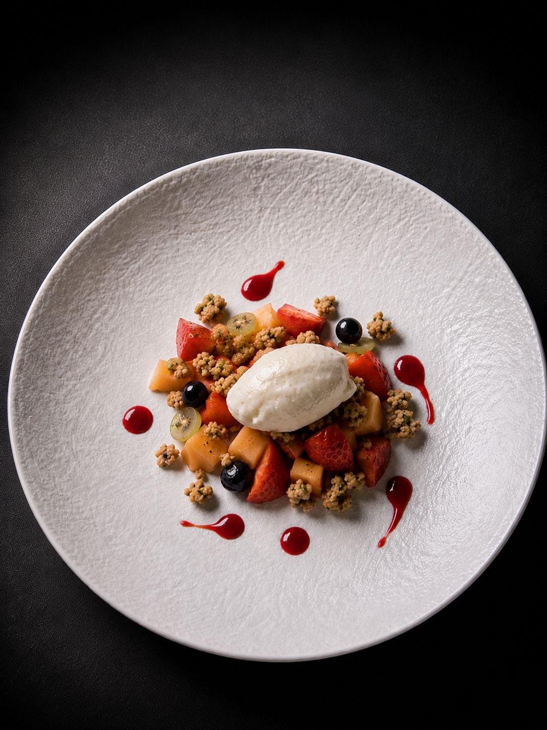Salade de fruits, fraîcheur du verger