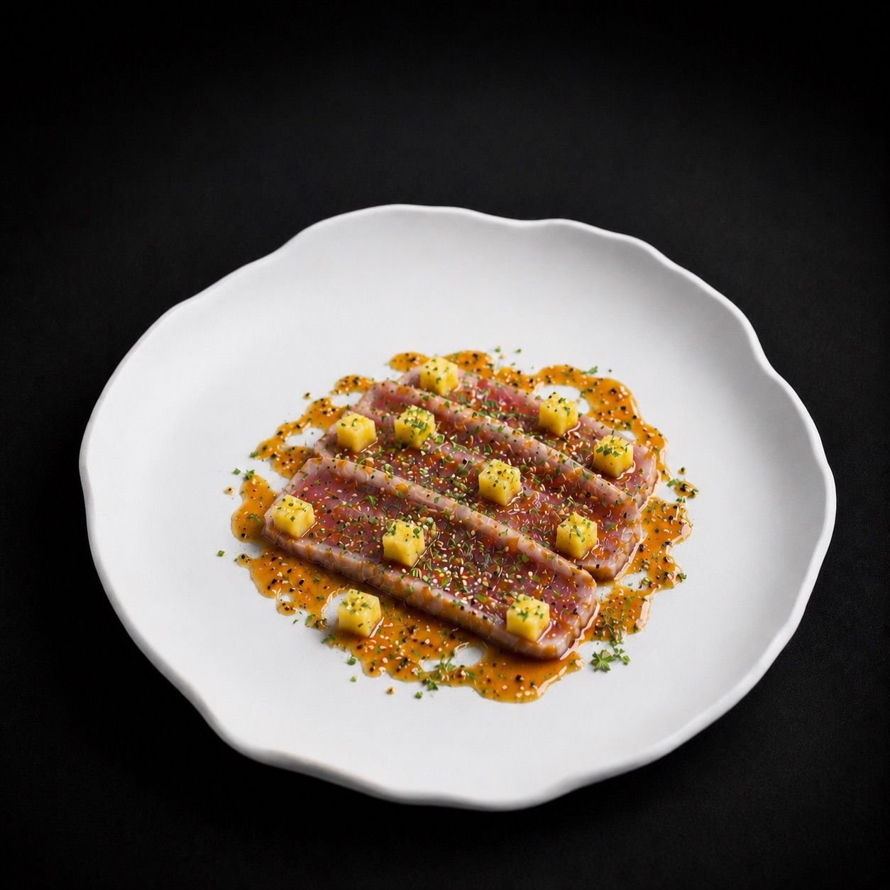 Tataki de thon, inspiration asiatique